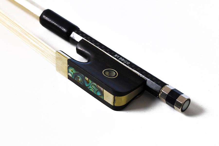 4/4 Carbon Fibre Viola Bow - Full Size Academy 2 Star Bow