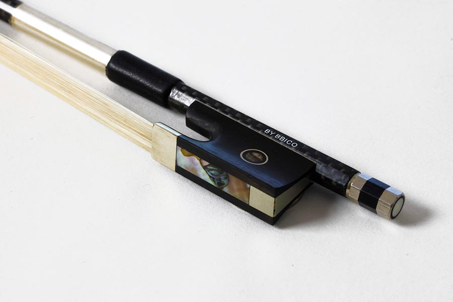 4/4 Carbon Fibre Violin Bow - Full Size Academy 2 Star Bow
