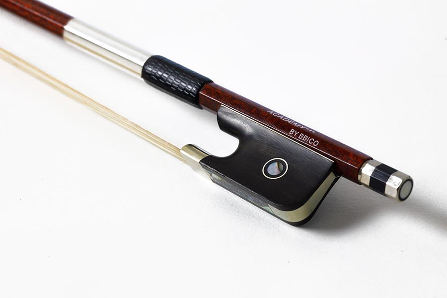 4/4 Carbon Fibre Cello Bow - Full Size Academy 3 Star Bow