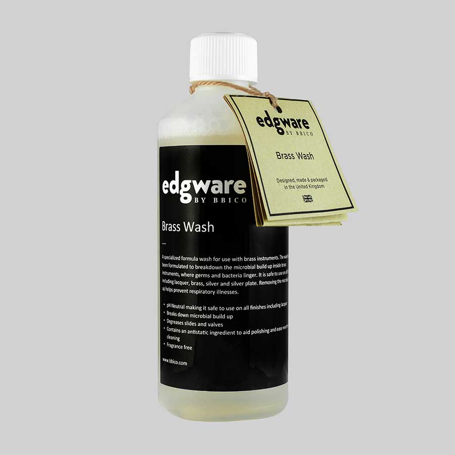 Brass Wash - Antibacterial Brass Instrument Cleaning Solution (pH Neutral)
