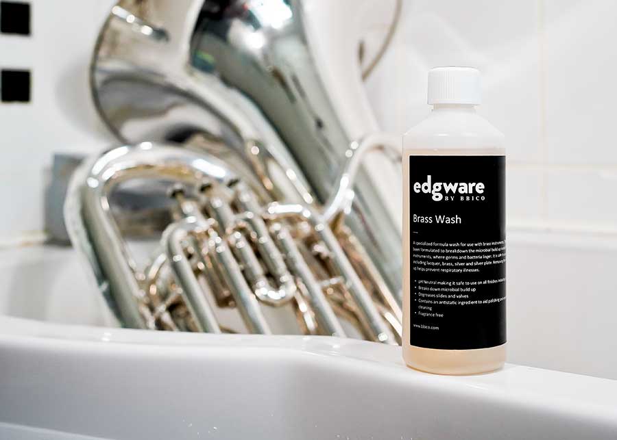 Brass Wash - Antibacterial Brass Instrument Cleaning Solution (pH Neutral)