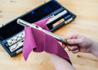 Polishing Cloth - Anti-Tarnish Silver Cloth for Brass & Woodwind Instruments
