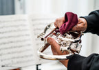 Polishing Cloth - Anti-Tarnish Silver Cloth for Brass & Woodwind Instruments