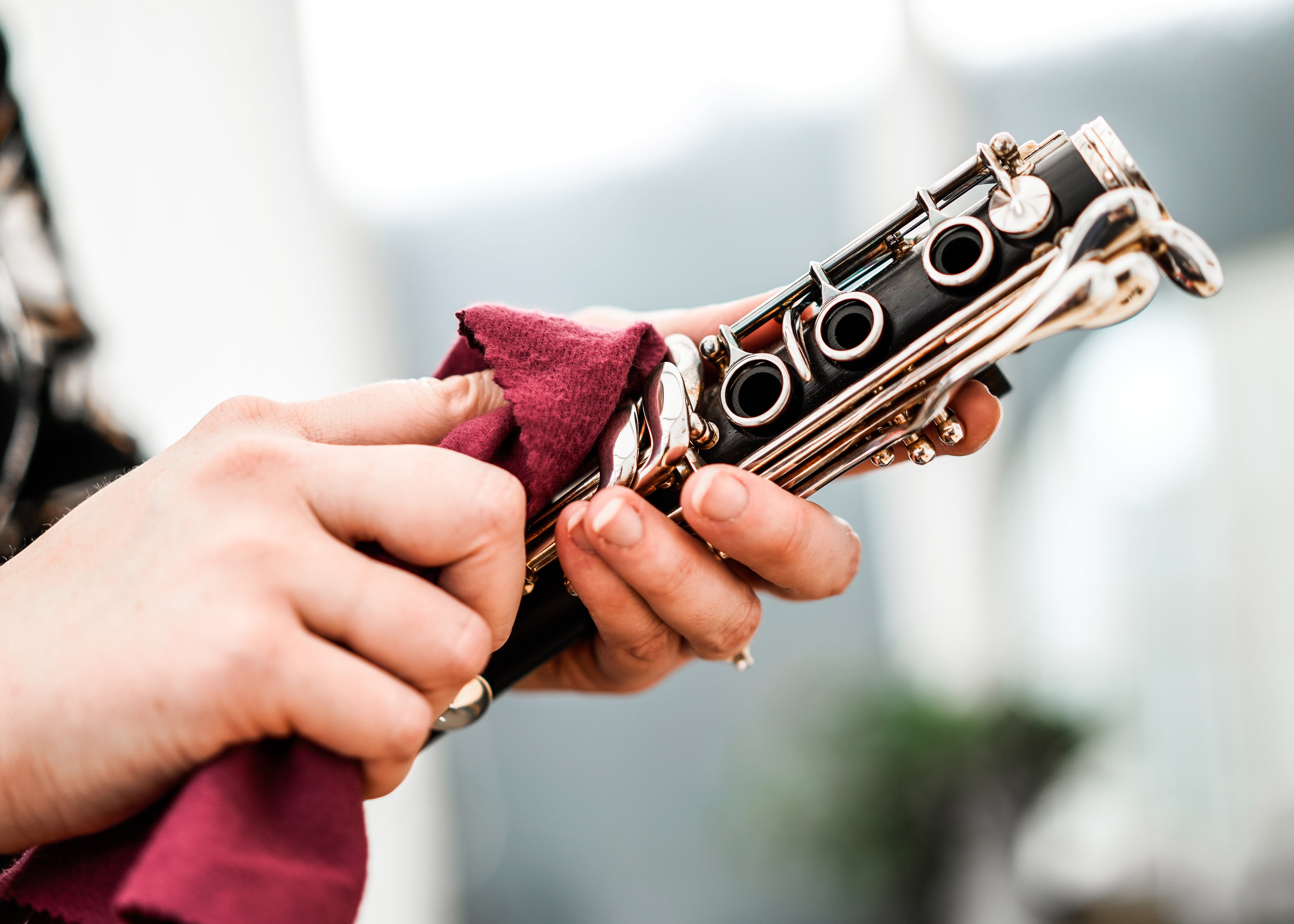 Polishing Cloth - Anti-Tarnish Silver Cloth for Brass & Woodwind Instruments