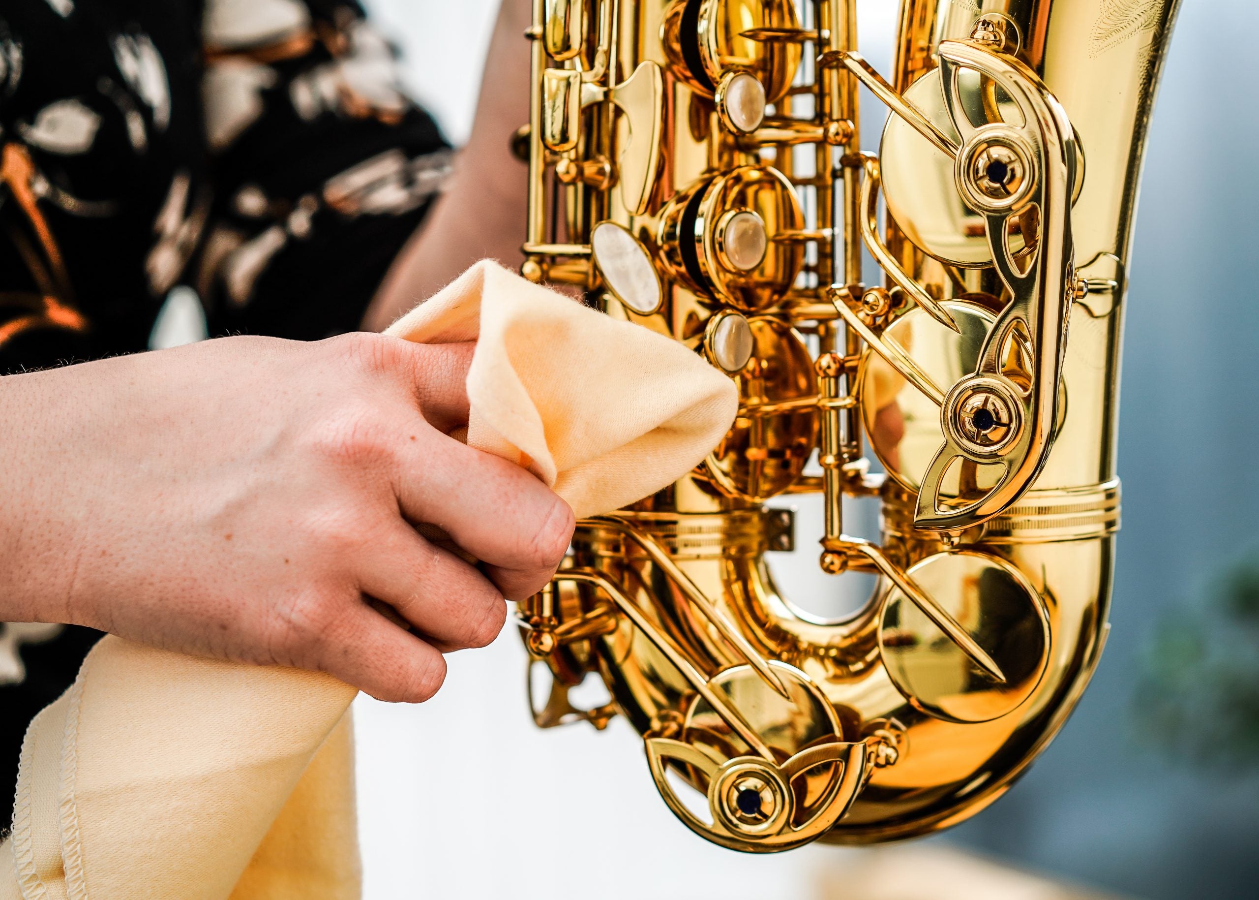 Care Cloth - Lint-Free Cleaning Cloth for Brass & Woodwind Instruments
