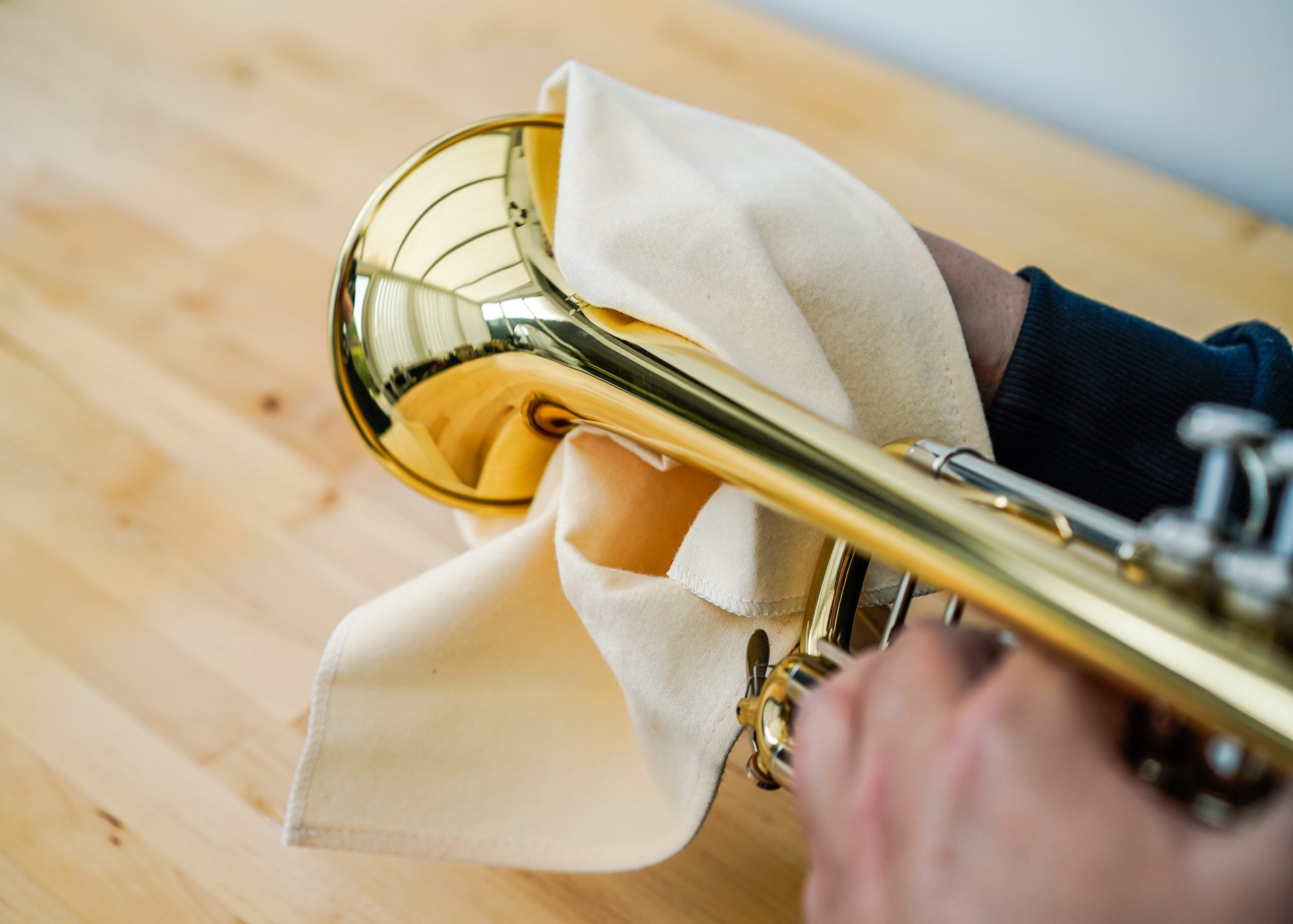 Care Cloth - Lint-Free Cleaning Cloth for Brass & Woodwind Instruments