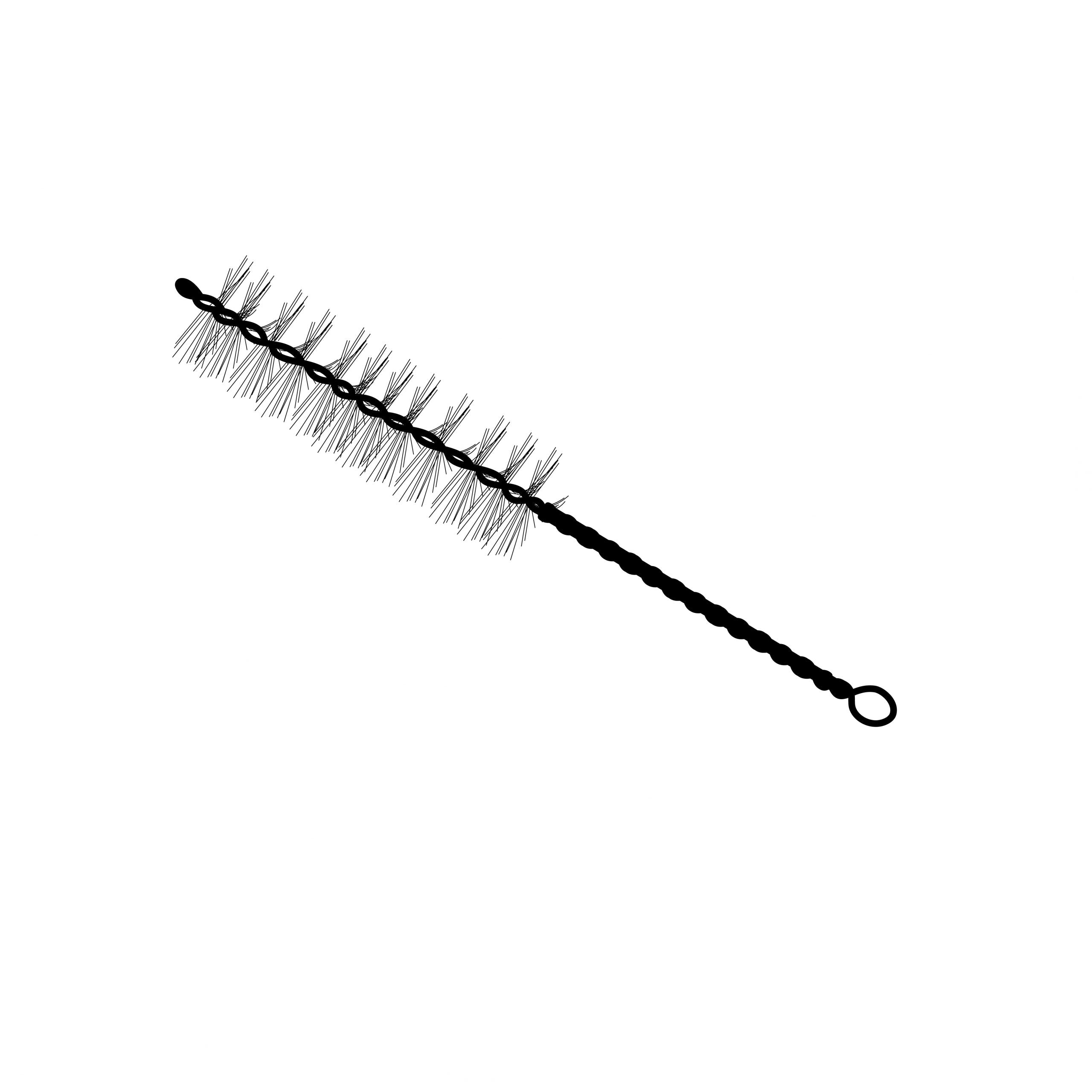 Valve Brush for High Brass - Cleaning Brush for Trumpet & Cornet Valves